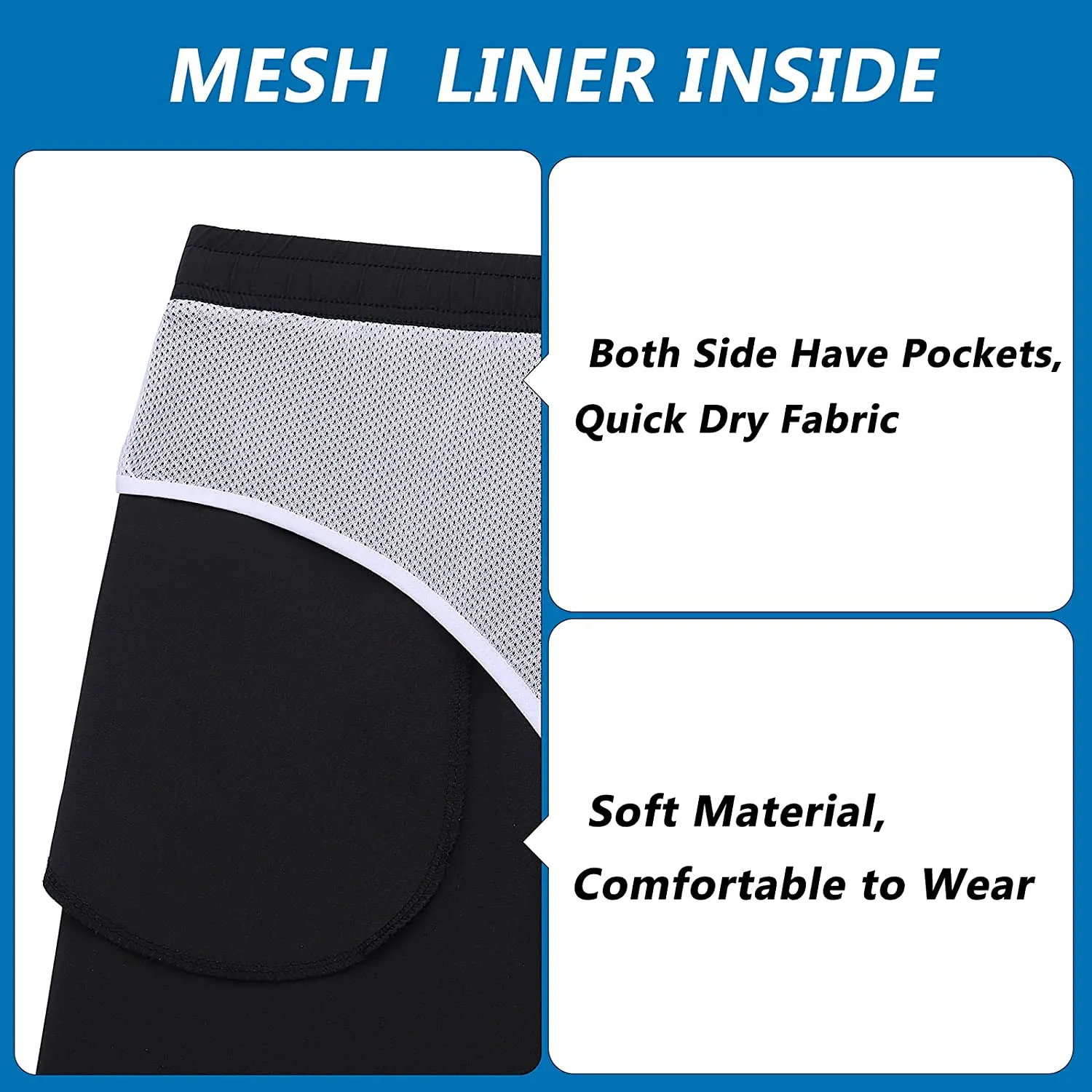 Men's swimming trunks quick dry beach shorts