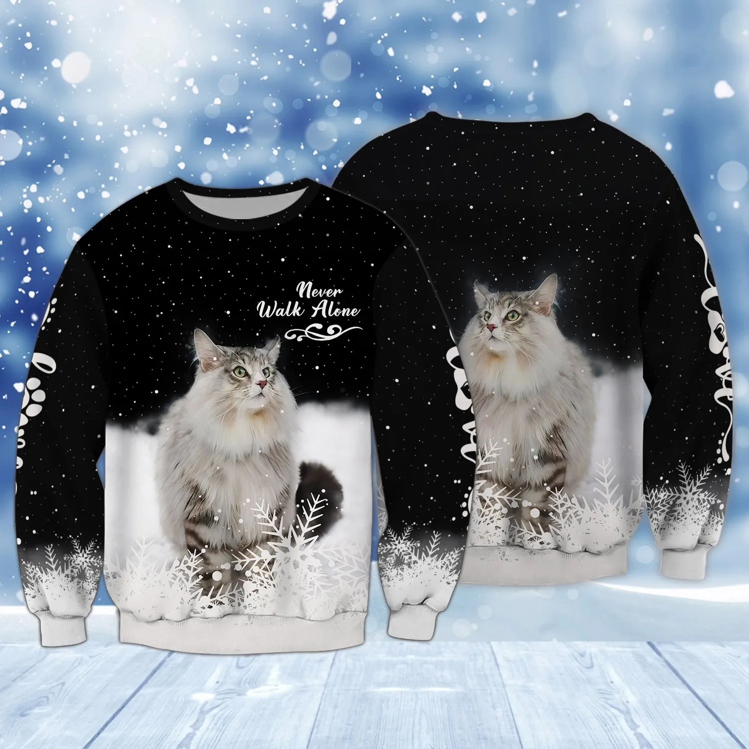 Meory Christmas Cats 3D Shirts Design Shirts