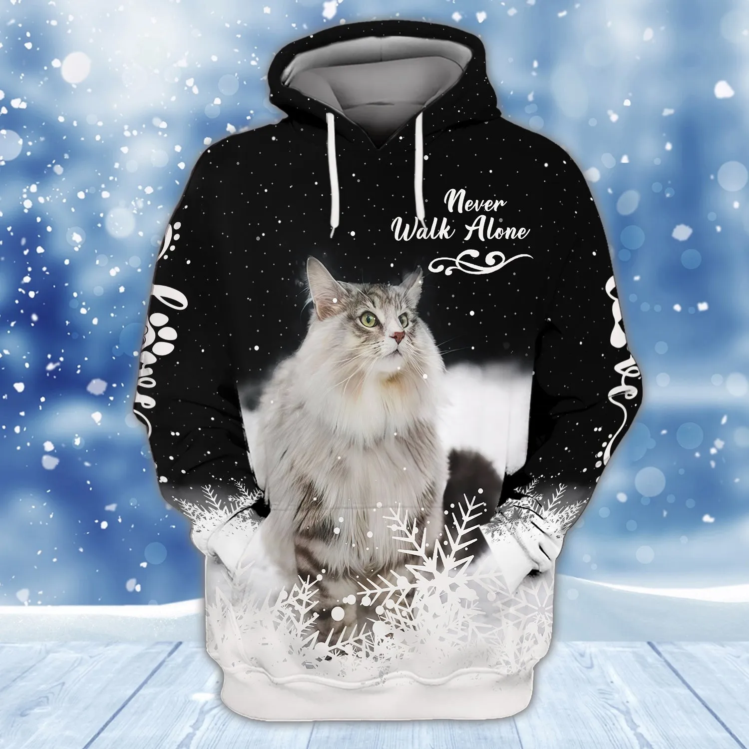 Meory Christmas Cats 3D Shirts Design Shirts