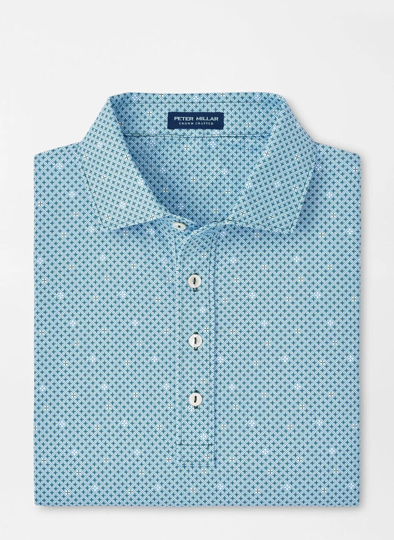 Mosaic Performance Jersey Polo (Lacinato)