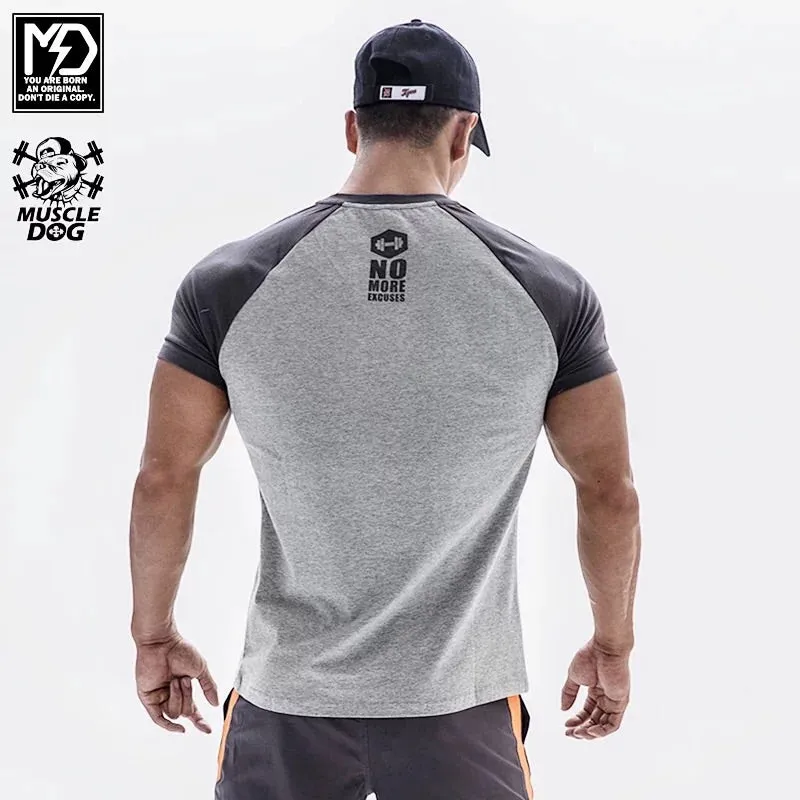 MuscleDog Short Sleeve Raglan T-Shirt