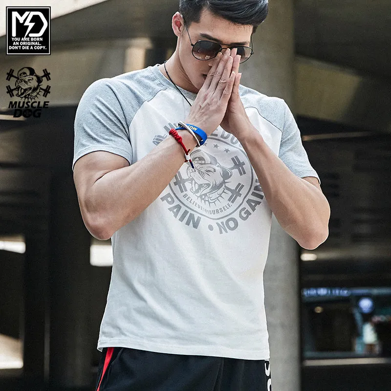 MuscleDog Short Sleeve Raglan T-Shirt