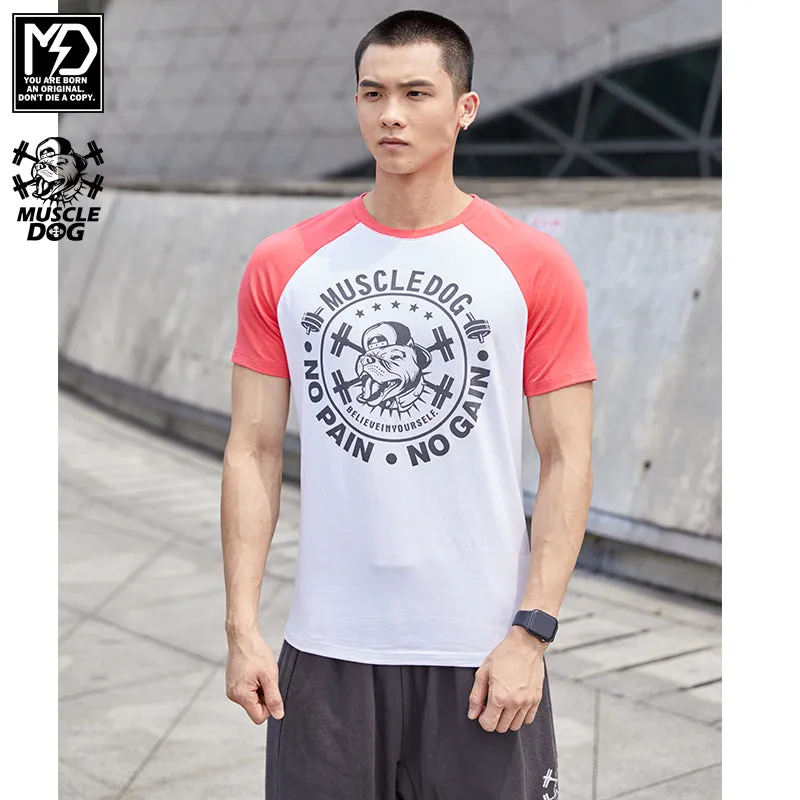 MuscleDog Short Sleeve Raglan T-Shirt