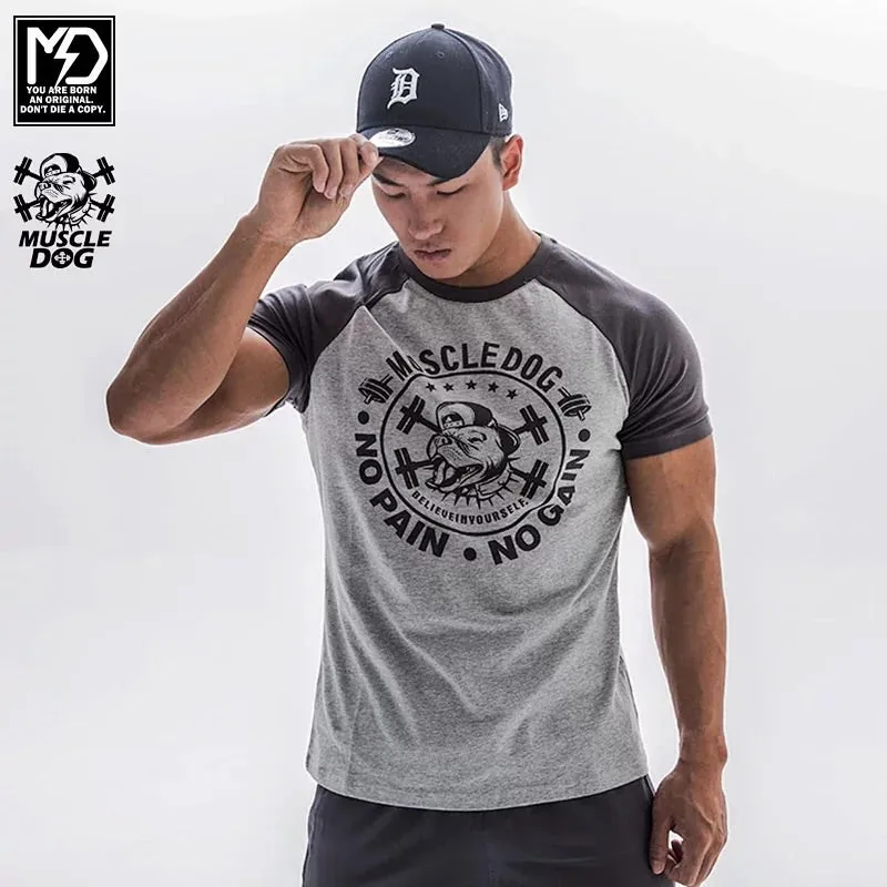 MuscleDog Short Sleeve Raglan T-Shirt