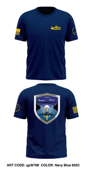 Naval Oceanographic Anti Submarine Warfare Detachment (NOAD) Store 1 Core Men's SS Performance Tee - qpW7Mf