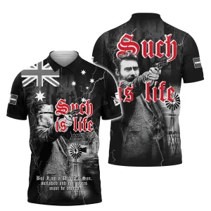 Ned Kelly 3D Polo Shirt 204 - Hdmt