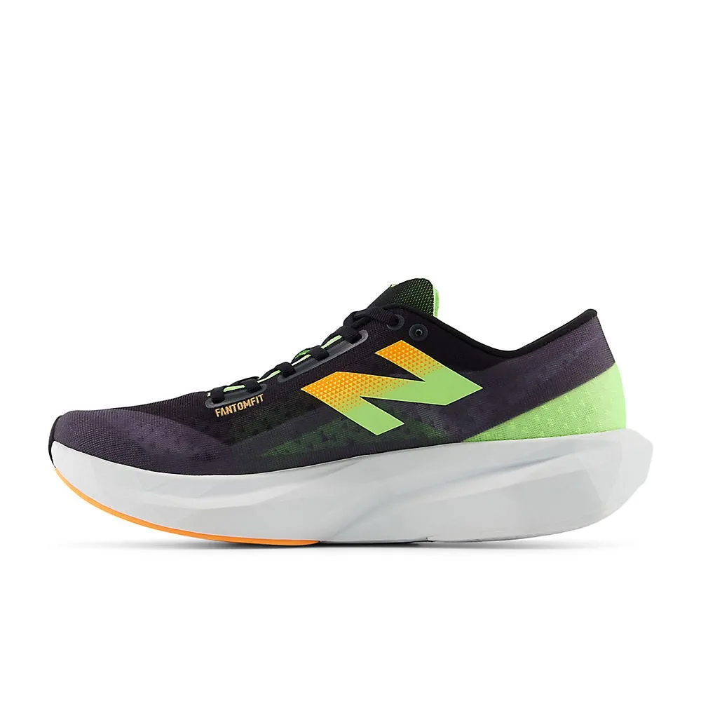 New Balance FuelCell Rebel v4 (Mens) - Black with Graphite and White Peach