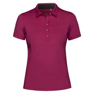 Nivo Diversity Polo UPF 30 Sun Shirt - Very Berry