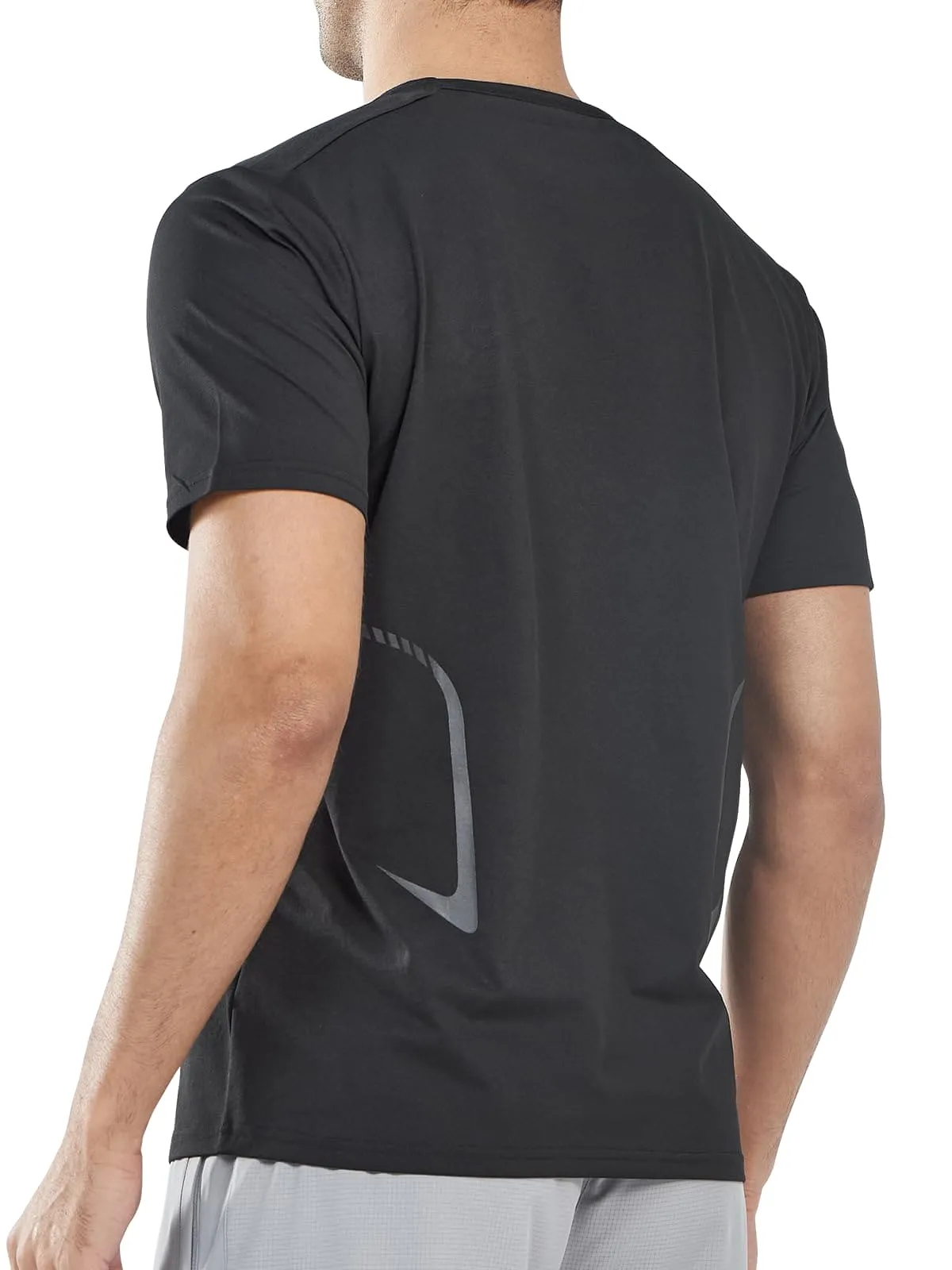 NORTHYARD Men's Workout Gym Shirts Quick Dry T-Shirts Running Athletic Short Sleeve Shirt for Men Black