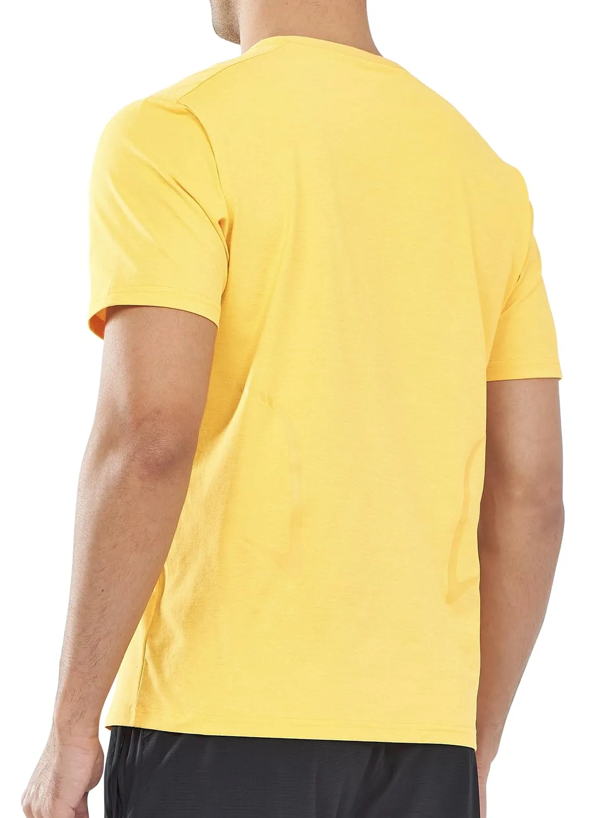 NORTHYARD Men's Workout Gym Shirts Quick Dry T-Shirts Running Athletic Short Sleeve Shirt for Men Orange