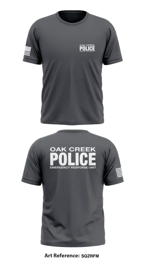 Oak Creek Emergency Response Unit  Store 1 Core Men's SS Performance Tee - SQZrfM