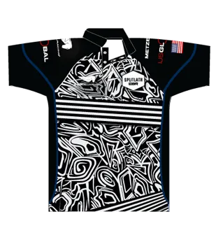 Official EBR Splitlath Polo Shirt | Zebra Print