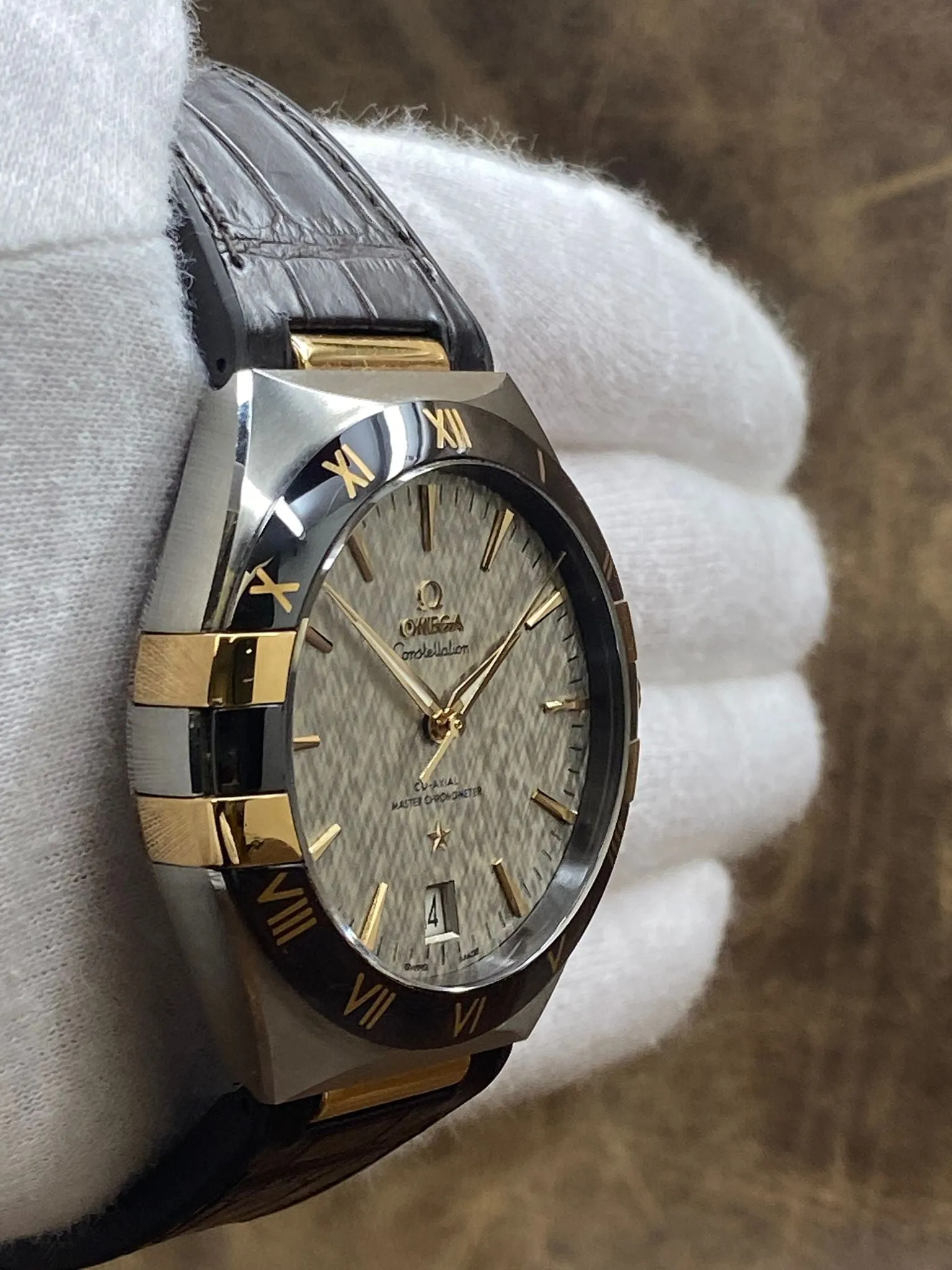 Omega Constellation 131.23.41.21.06.002 Rhodium Grey Dial Automatic Men's Watch