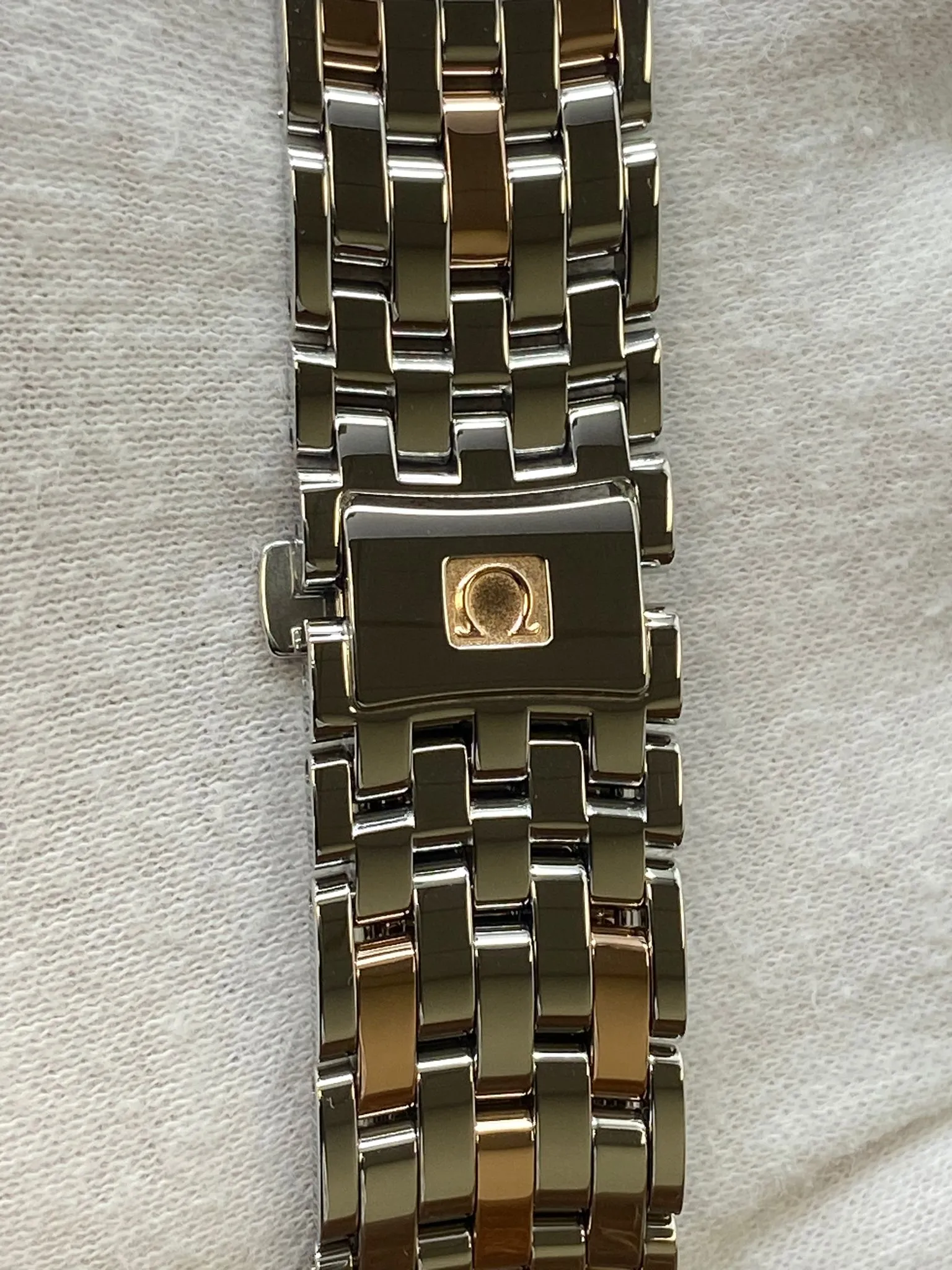 Omega De Ville Prestige 39.5mm SS & 18K Rose Gold 424.20.40.20.13.001 Brown Dial Automatic Men's Watch