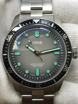 Oris Divers Sixty-Five 01 733 7707 4053 Grey Dial Automatic Men's Watch