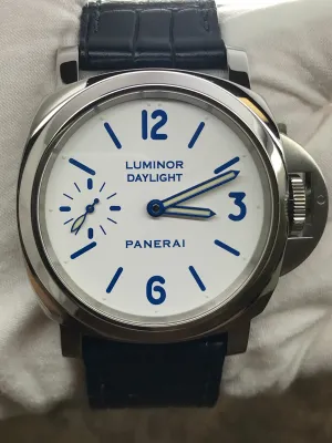 Panerai Luminor 8 Days PAM00786 PAM00650 White Dial Manual Wind Men's Watch