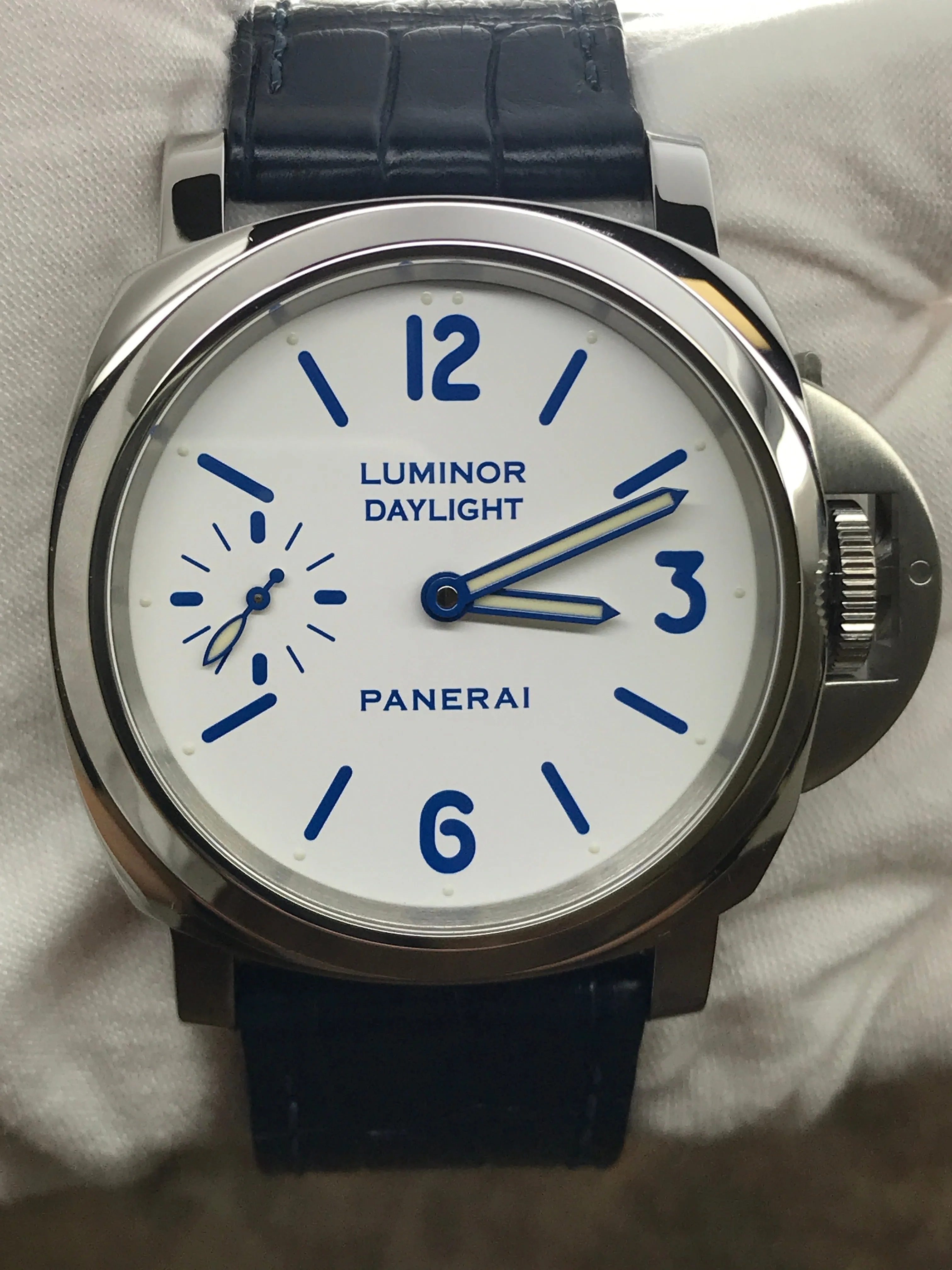 Panerai Luminor 8 Days PAM00786 PAM00650 White Dial Manual Wind Men's Watch