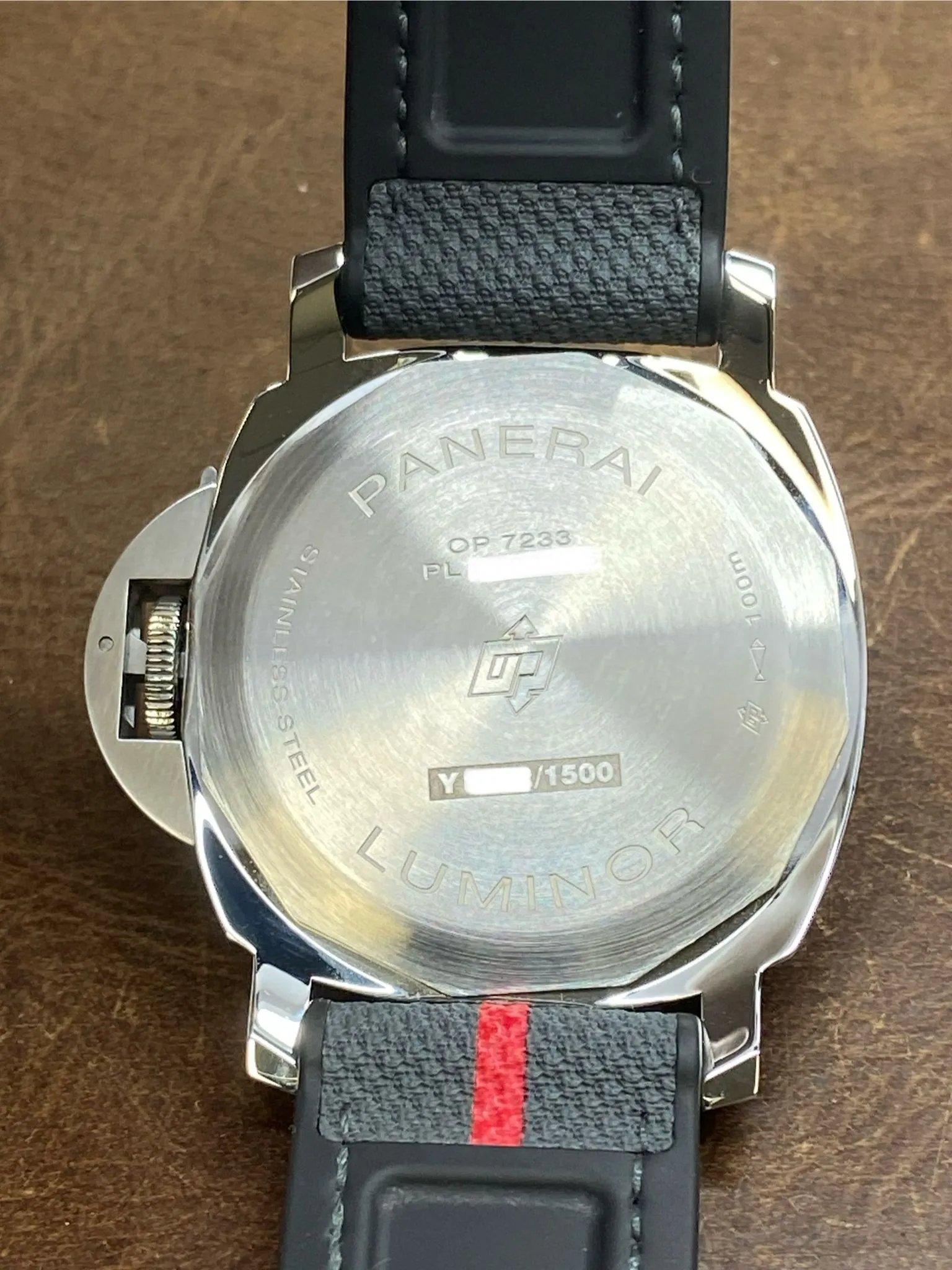 Panerai Luminor Luna Rossa  44mm B&P PAM01342 White Dial Manual Wind Men's Watch