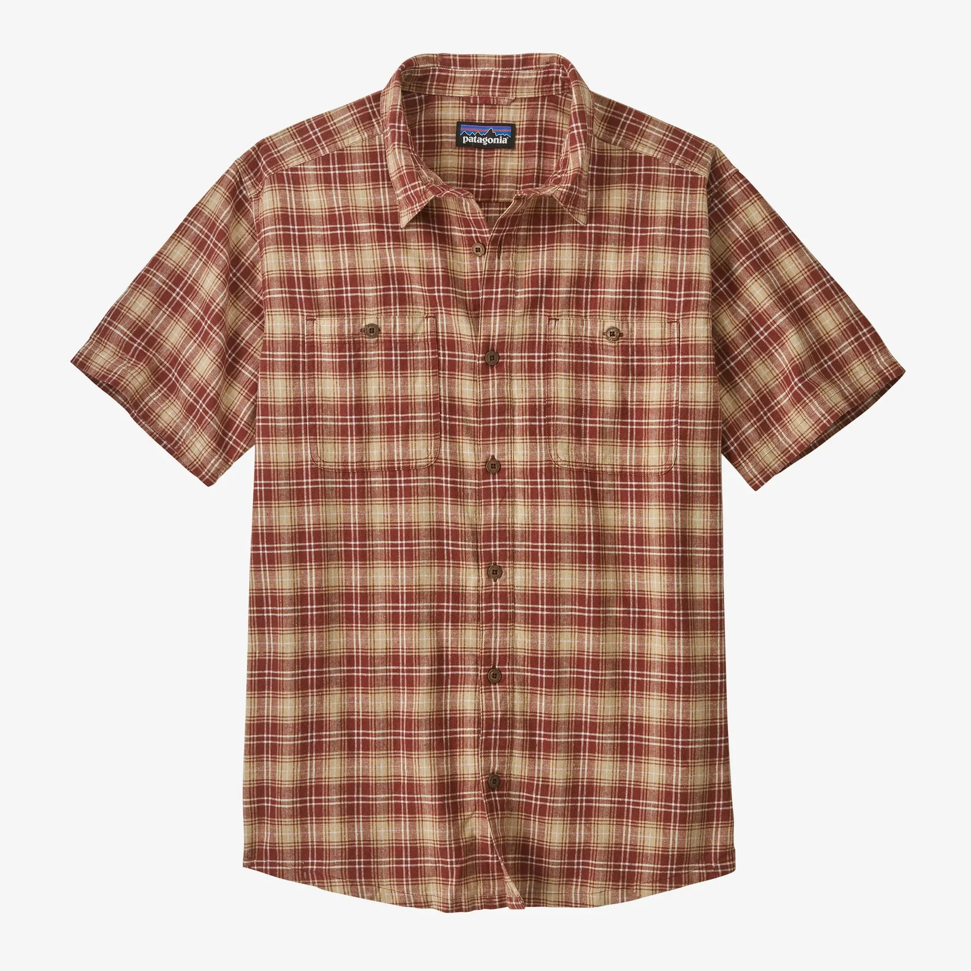 Patagonia Back Step Shirt - Beyond Horizons:Mangrove Red