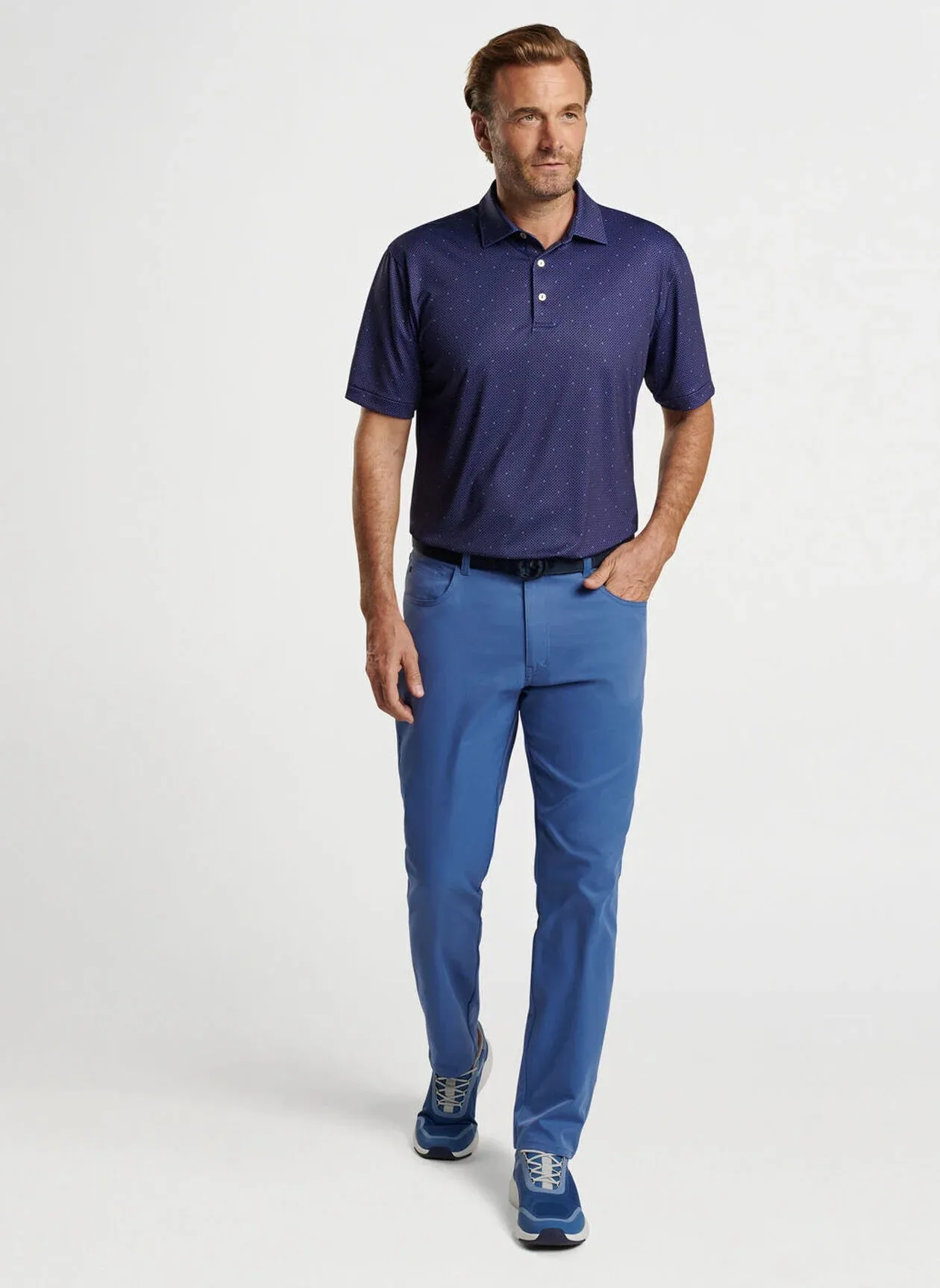 Peter Millar North Star Performance Polo - Navy