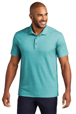 Port Authority Fine Pique Blend Polo K830 Dark Teal Heather