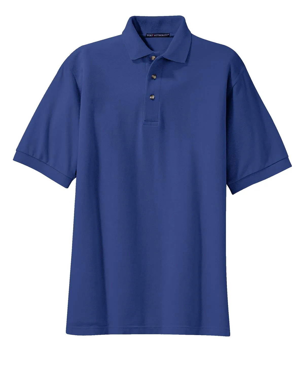 Port Authority Tall Heavyweight Cotton Pique Polo.  TLK420 Royal Tall