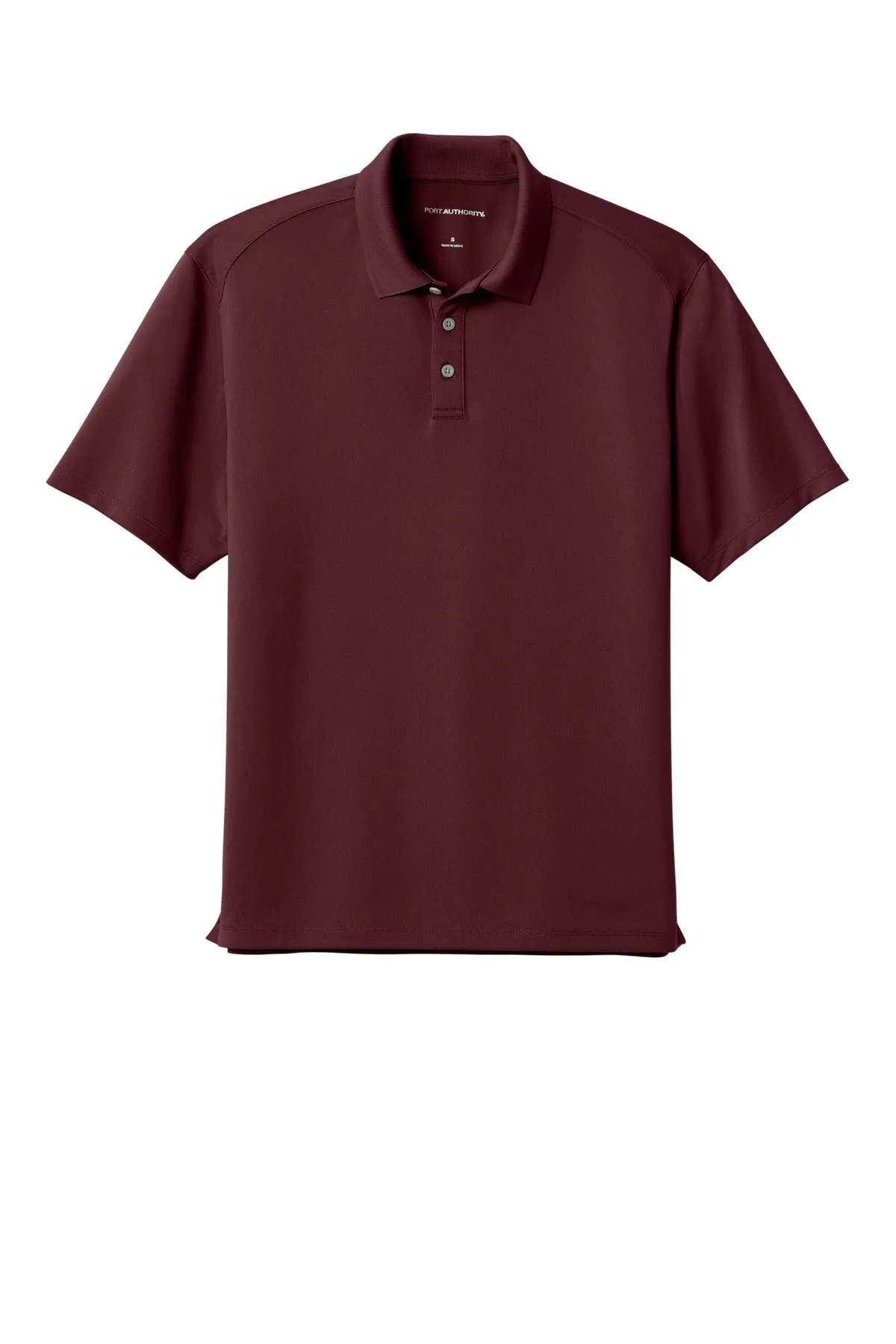 Port Authority Wearever Performance Pique Polo K240 Burgundy