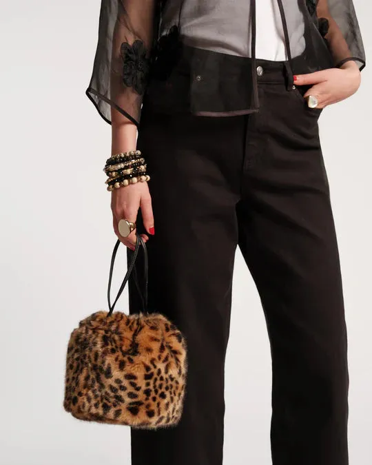 POUF CHEETAH BAG