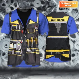 Premium Electrician And Lineman 3D All Over Printed Shirts [Non Workwear]