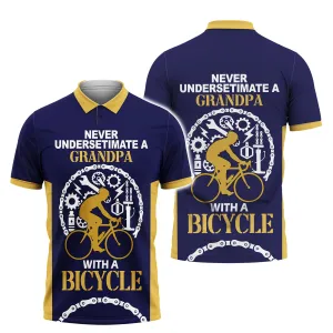 Premium Men's Cycling Polo Shirt Grandpa- Hdmt