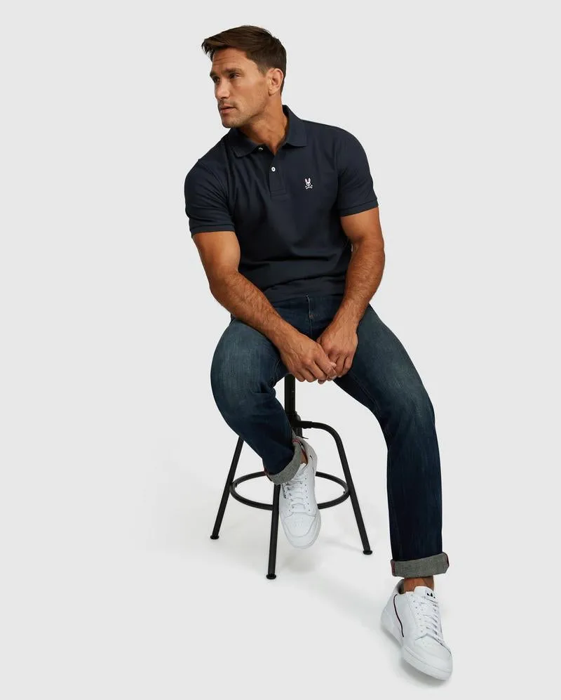 Psycho Bunny Men's Classic Polo - Navy