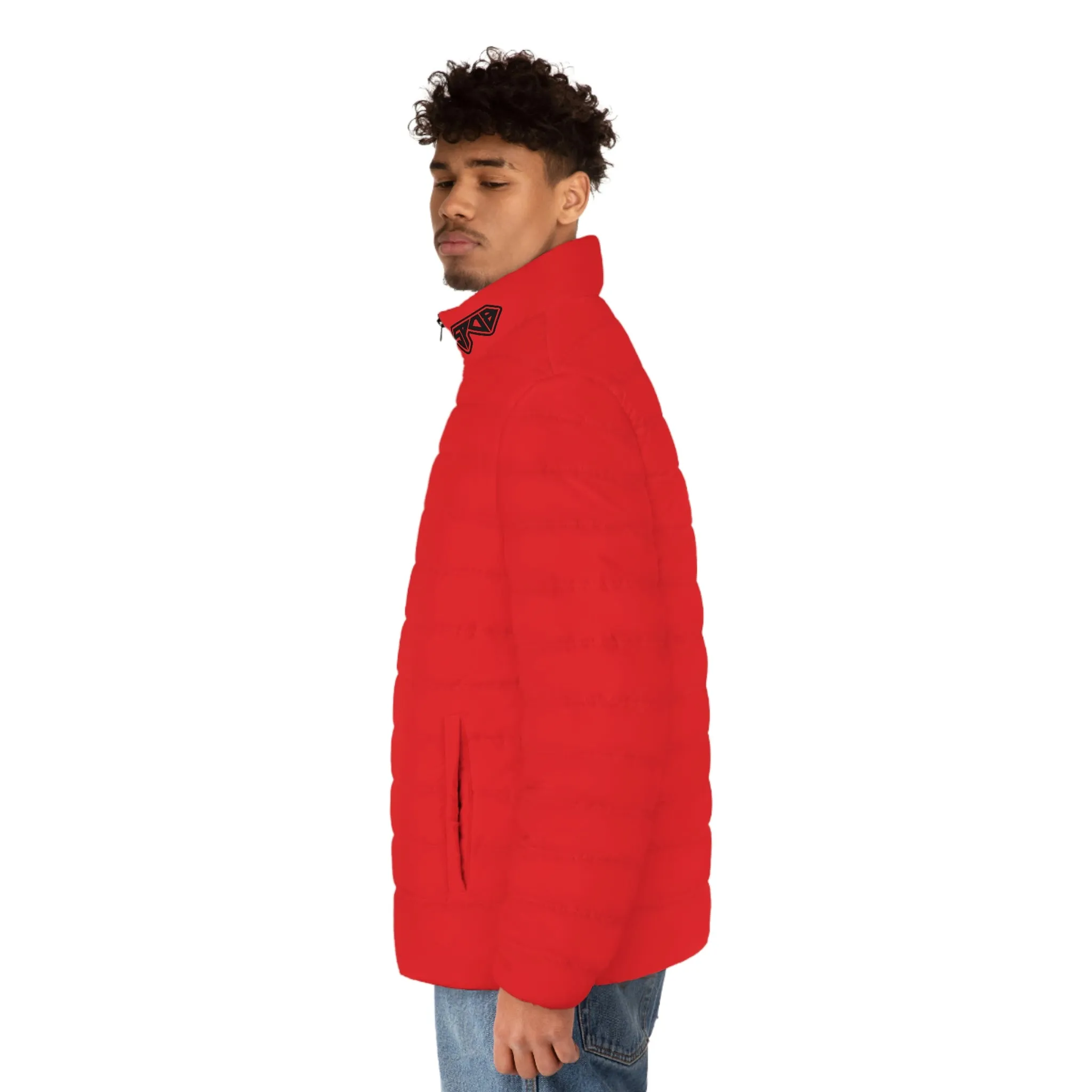 Red Graffiti SPDB Men's Puffer