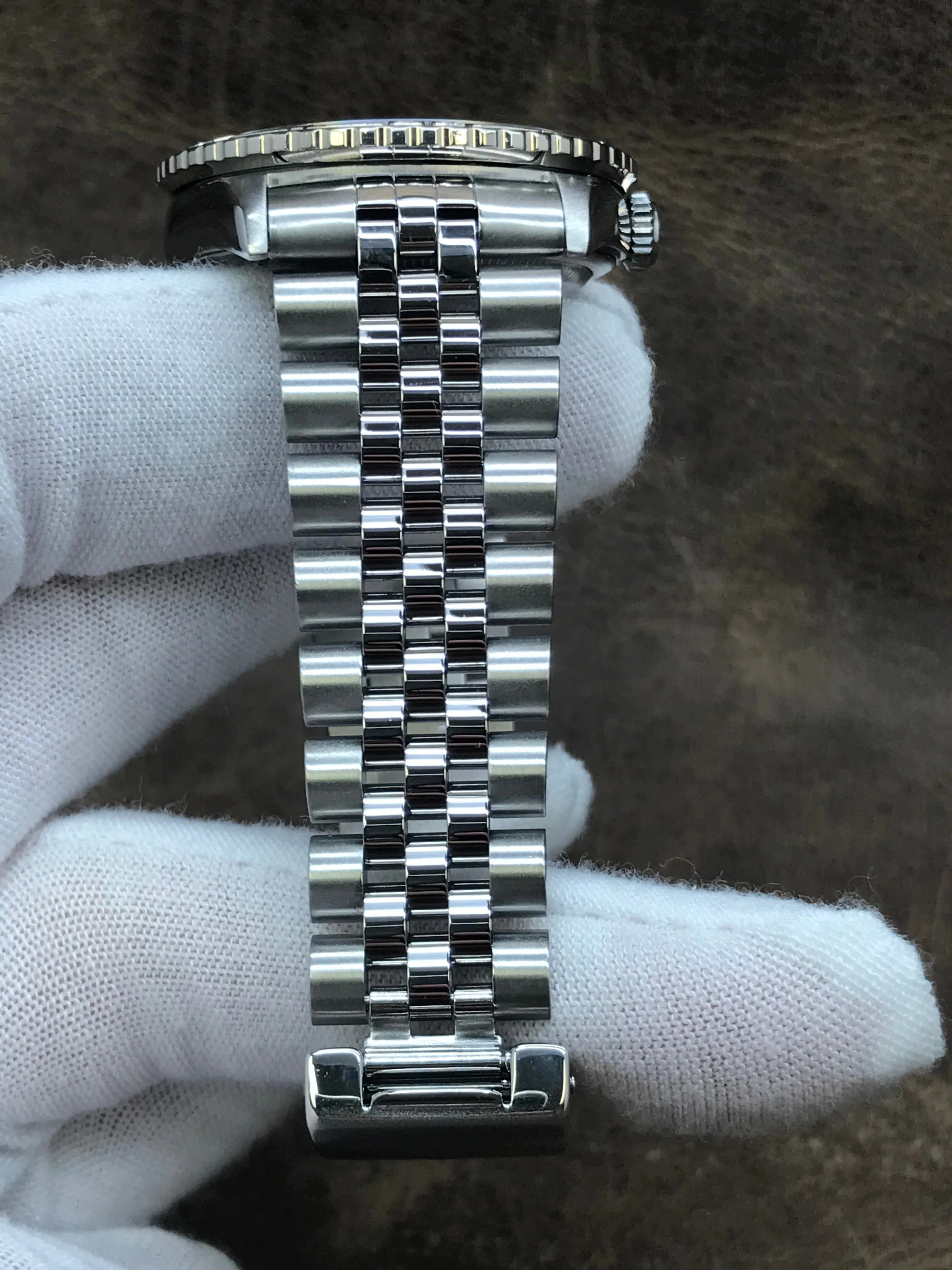 Rolex Datejust Turn-o-graph 16264 Silver Dial Automatic Men's Watch