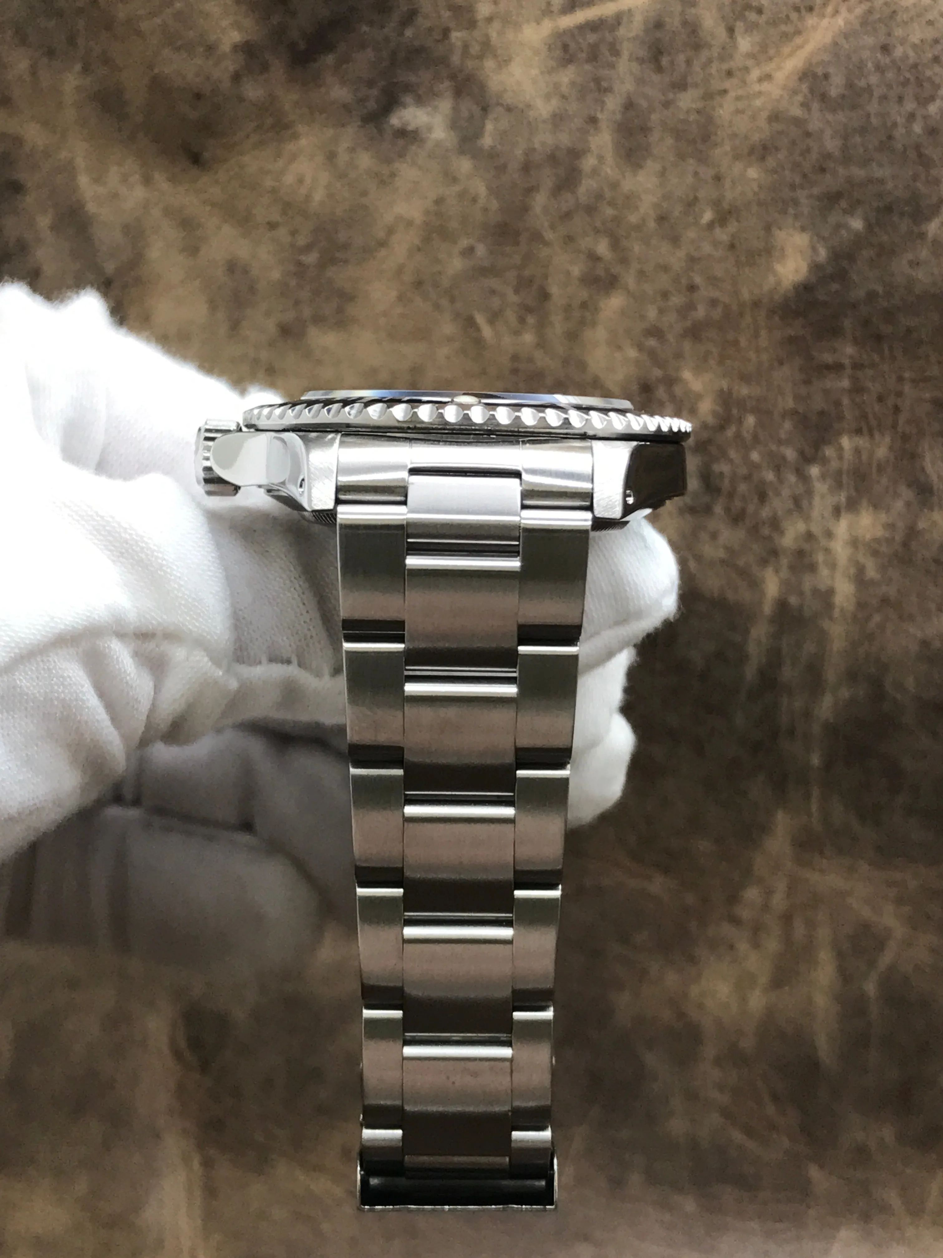 Rolex No Date Submariner SEL 14060 Black Dial Automatic Men's Watch