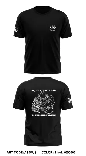 S1, HHD, 54th SSB Store 1 Core Men's SS Performance Tee - ABfMUS