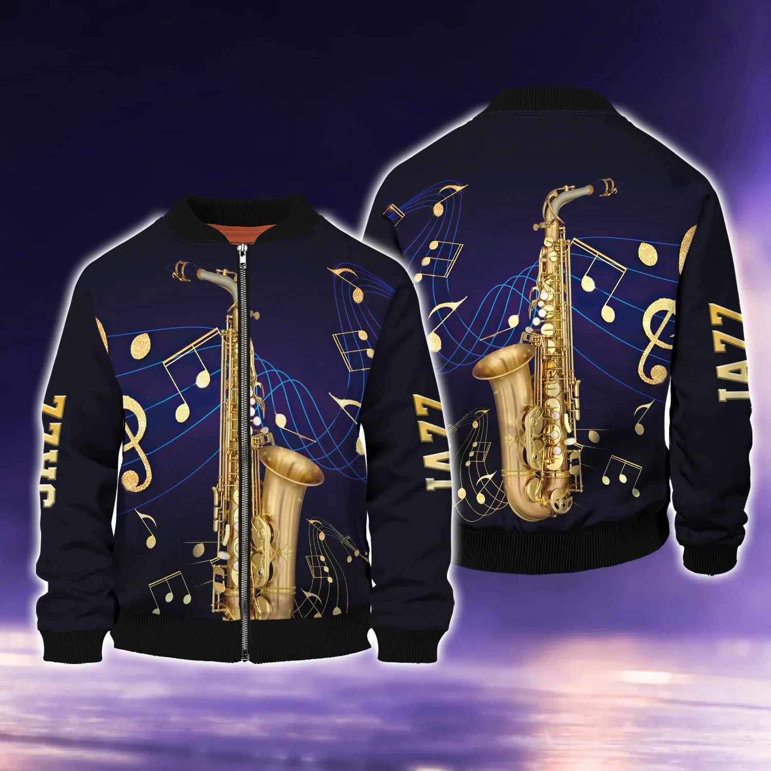 Saxophone Z125 - 3D Full Print Shirts