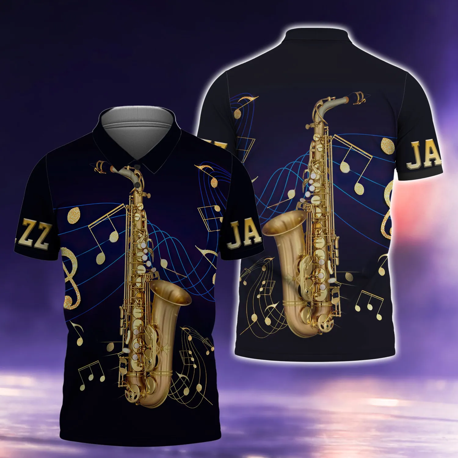 Saxophone Z125 - 3D Full Print Shirts
