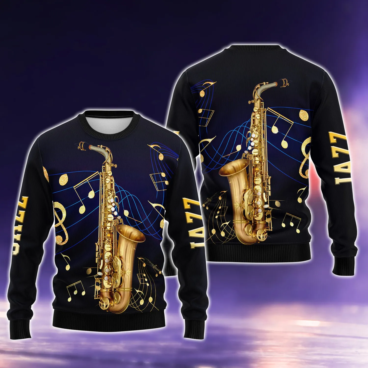 Saxophone Z125 - 3D Full Print Shirts