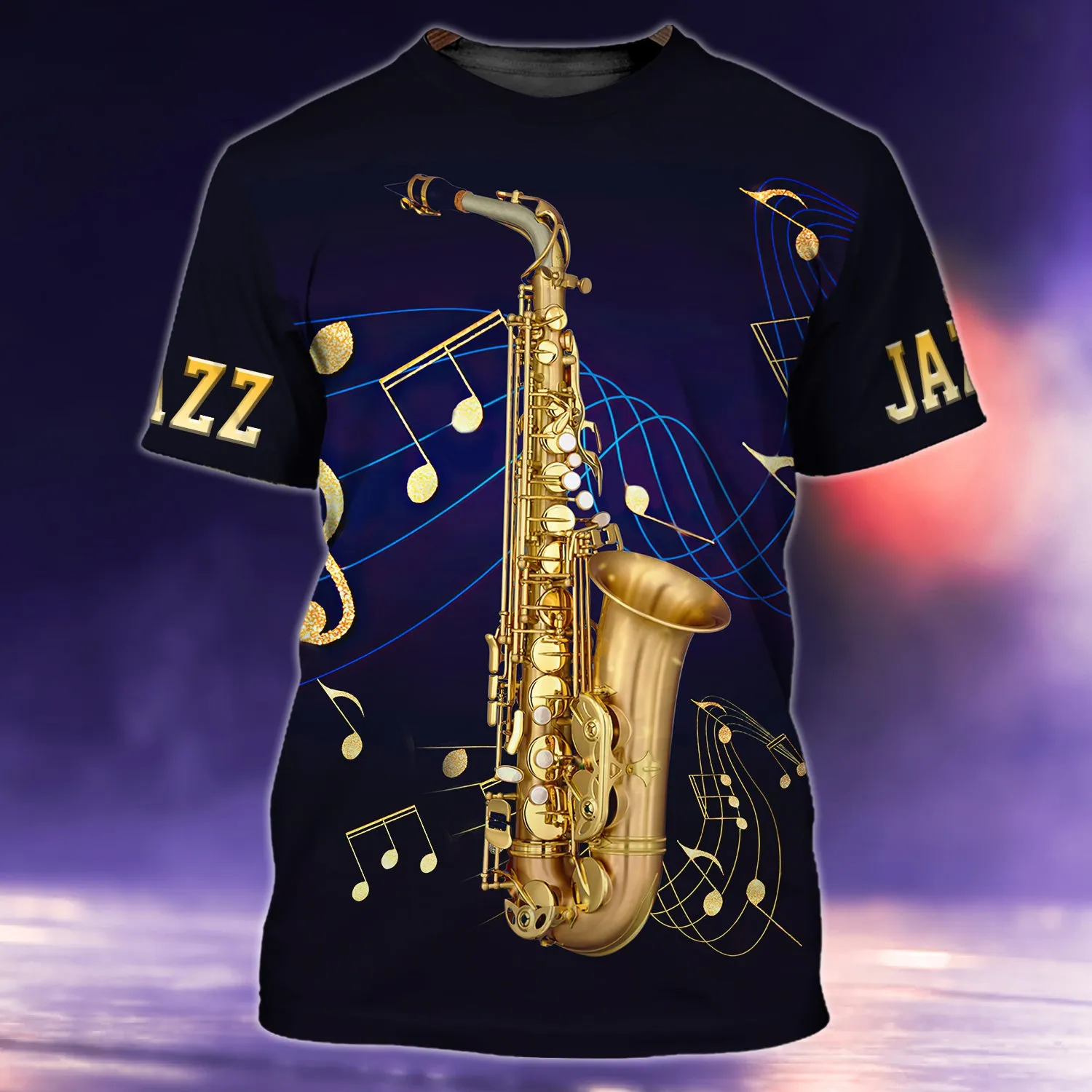Saxophone Z125 - 3D Full Print Shirts