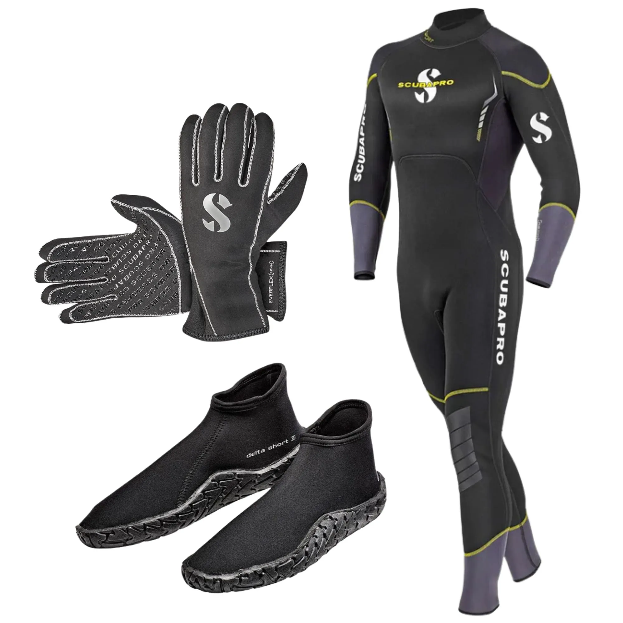 Scubapro 3mm Men's Wetsuit Package