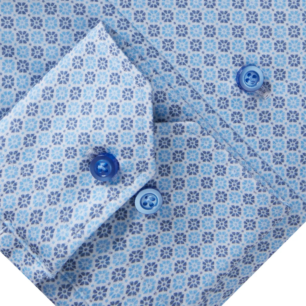 SF17638 Albini 4-Flex Stretch Sport Shirt