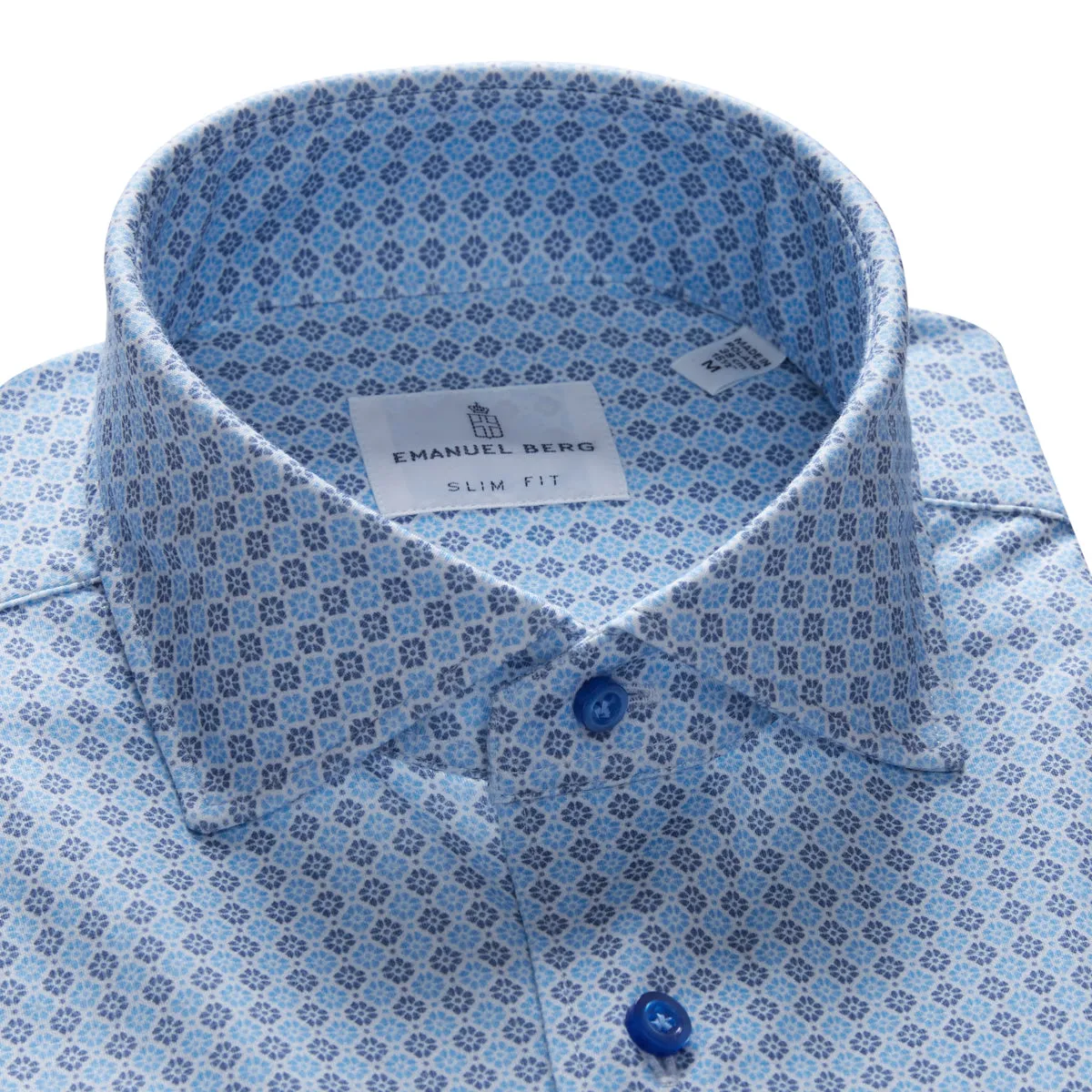 SF17638 Albini 4-Flex Stretch Sport Shirt