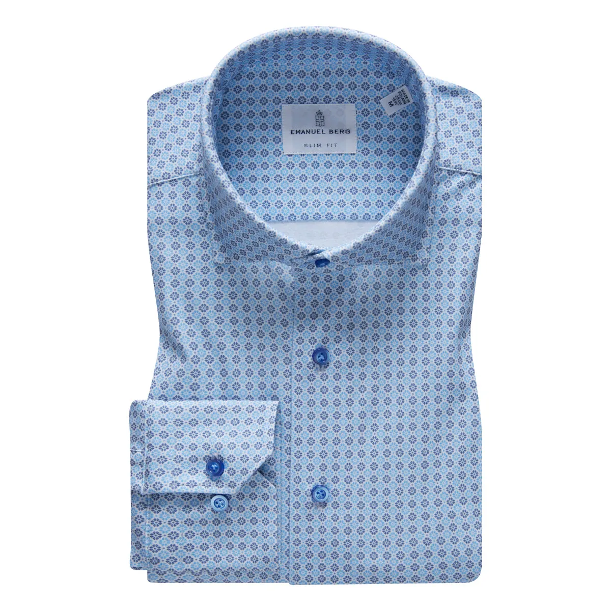 SF17638 Albini 4-Flex Stretch Sport Shirt