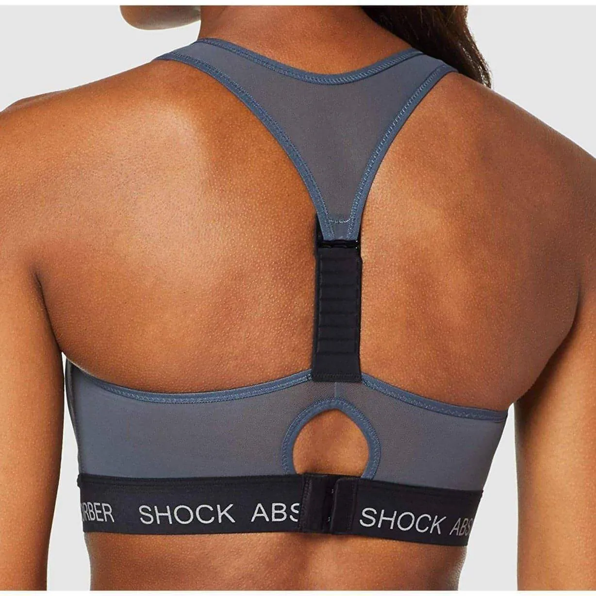 Shock Absorber Infinity Power Womens Sports Bra - Grey