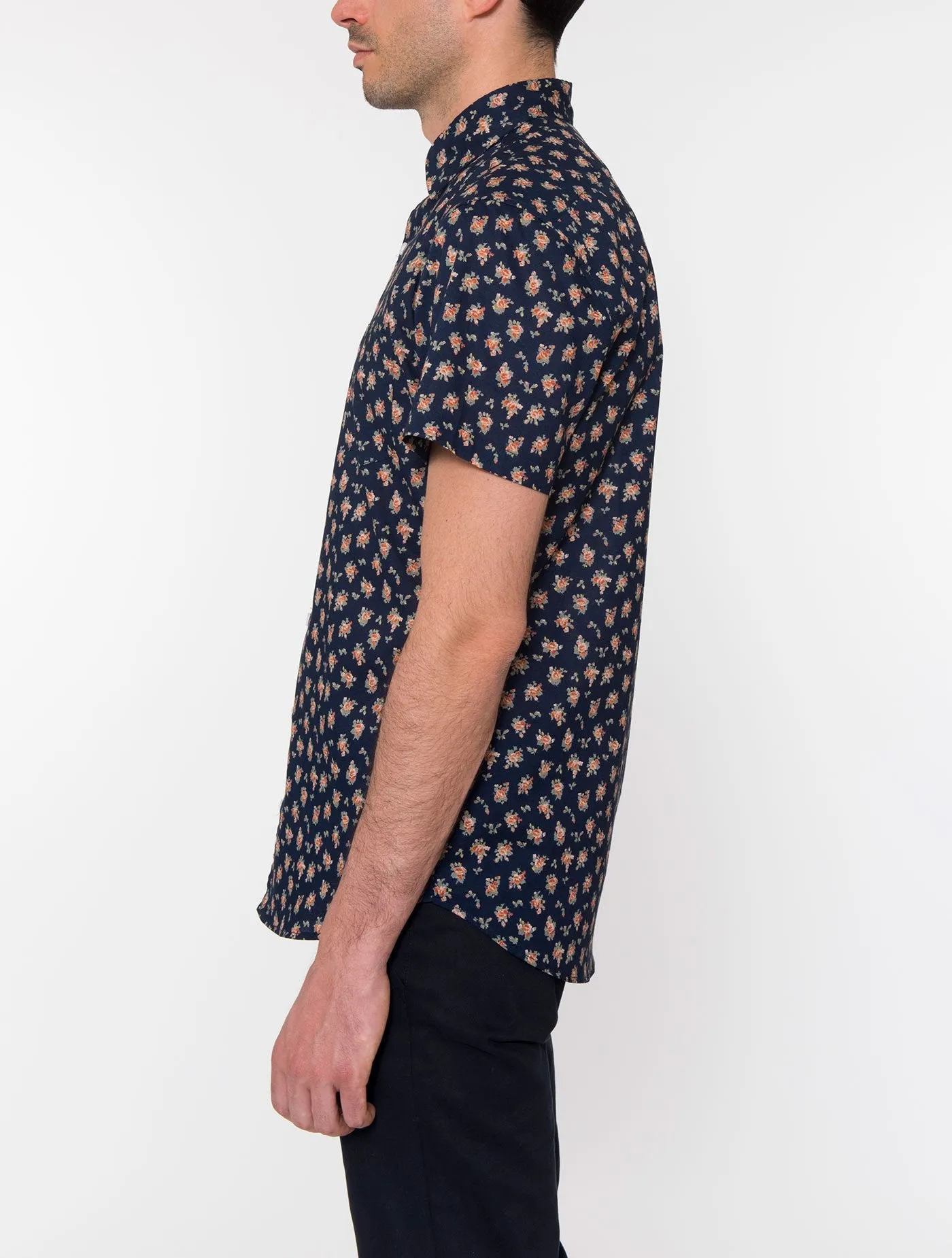 Short Sleeve Floral Shirt