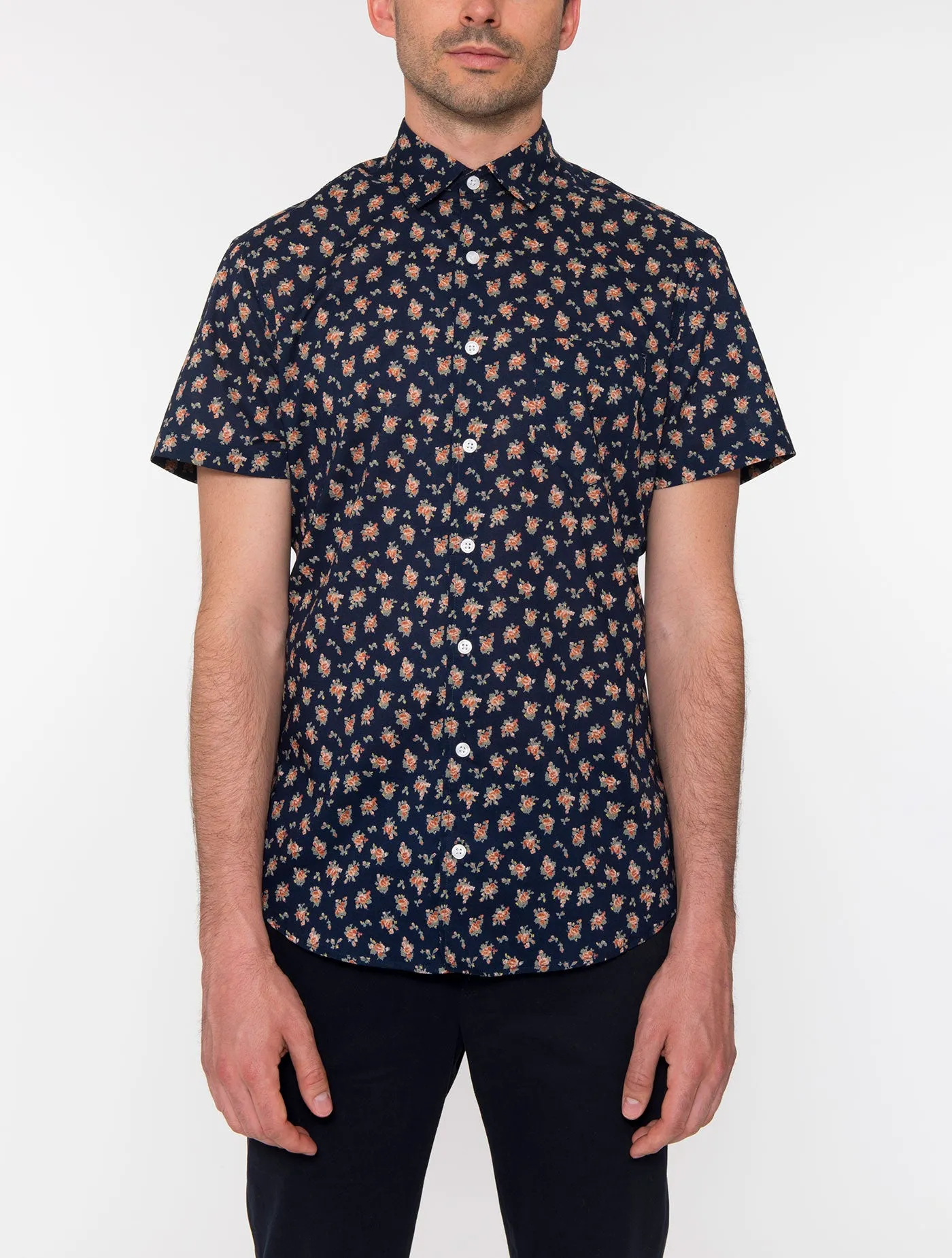 Short Sleeve Floral Shirt