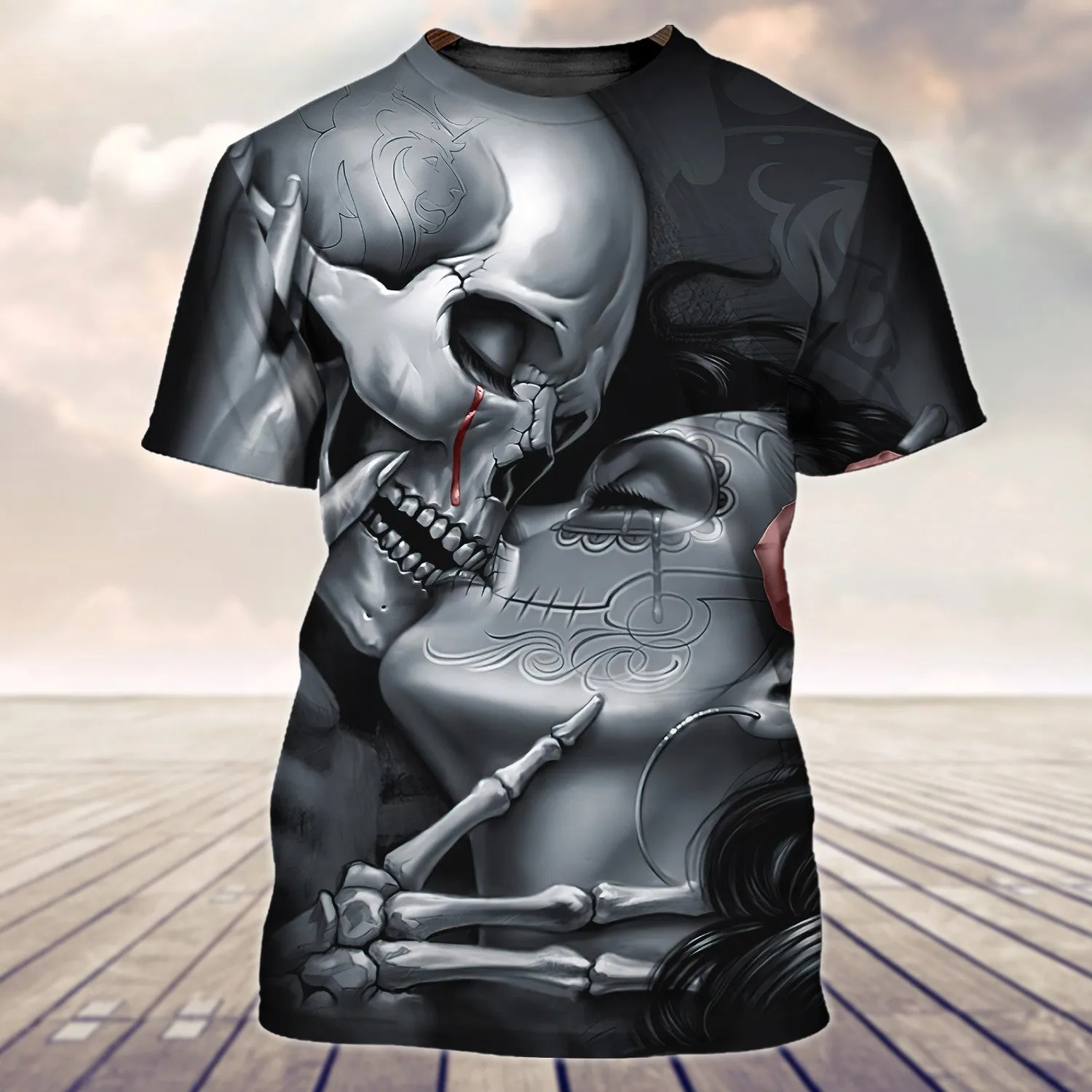 Skull Tattoo 3D Full Print