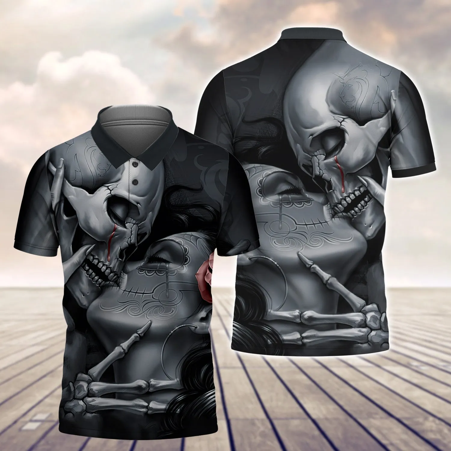 Skull Tattoo 3D Full Print