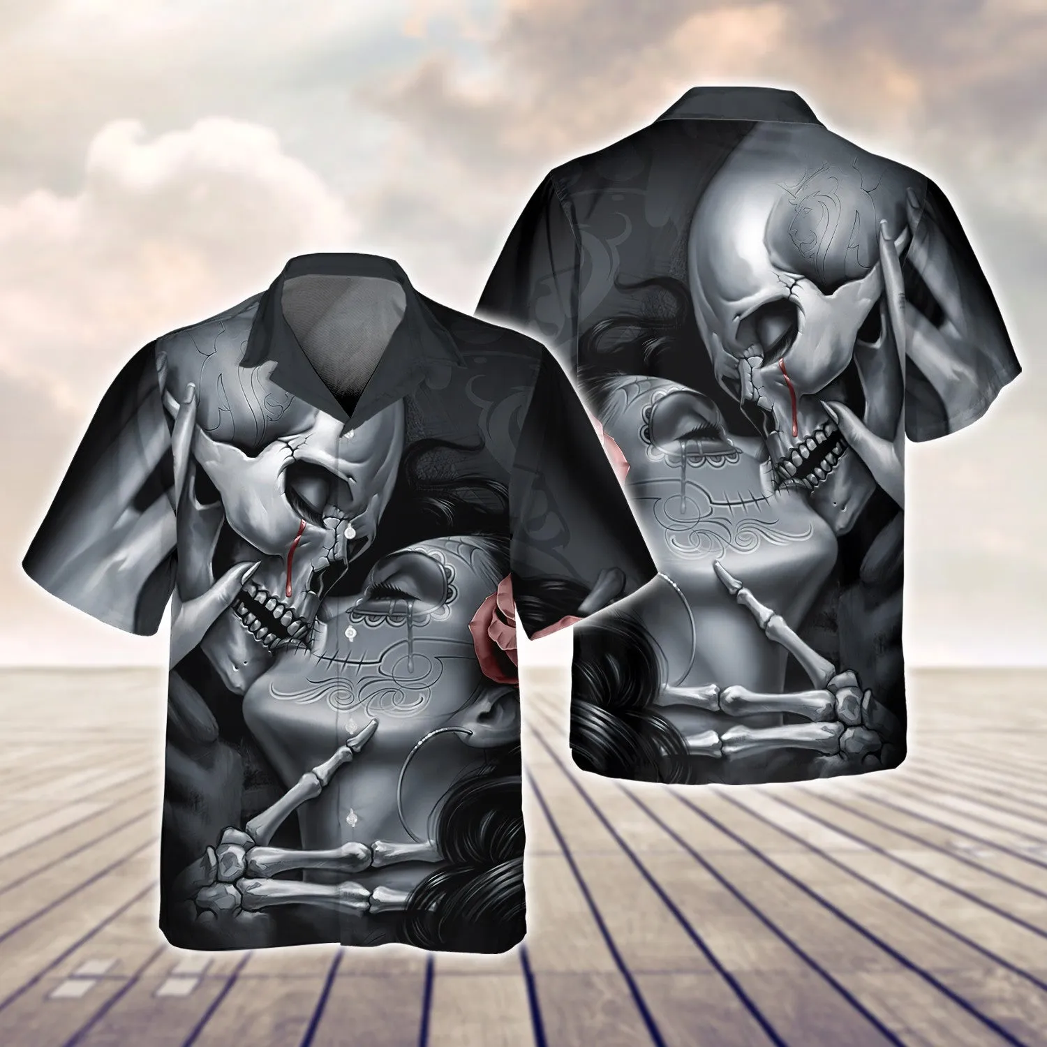 Skull Tattoo 3D Full Print