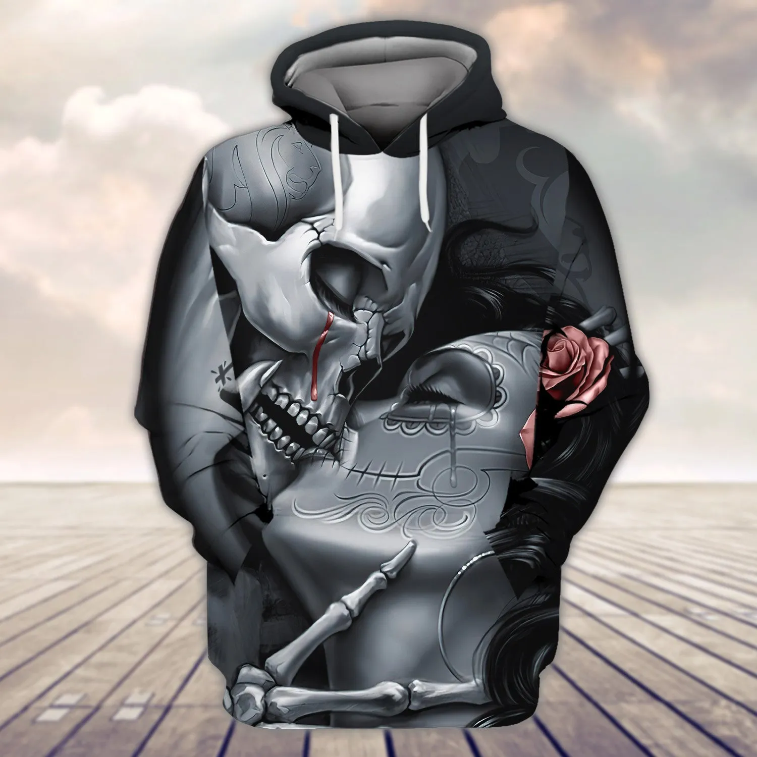 Skull Tattoo 3D Full Print